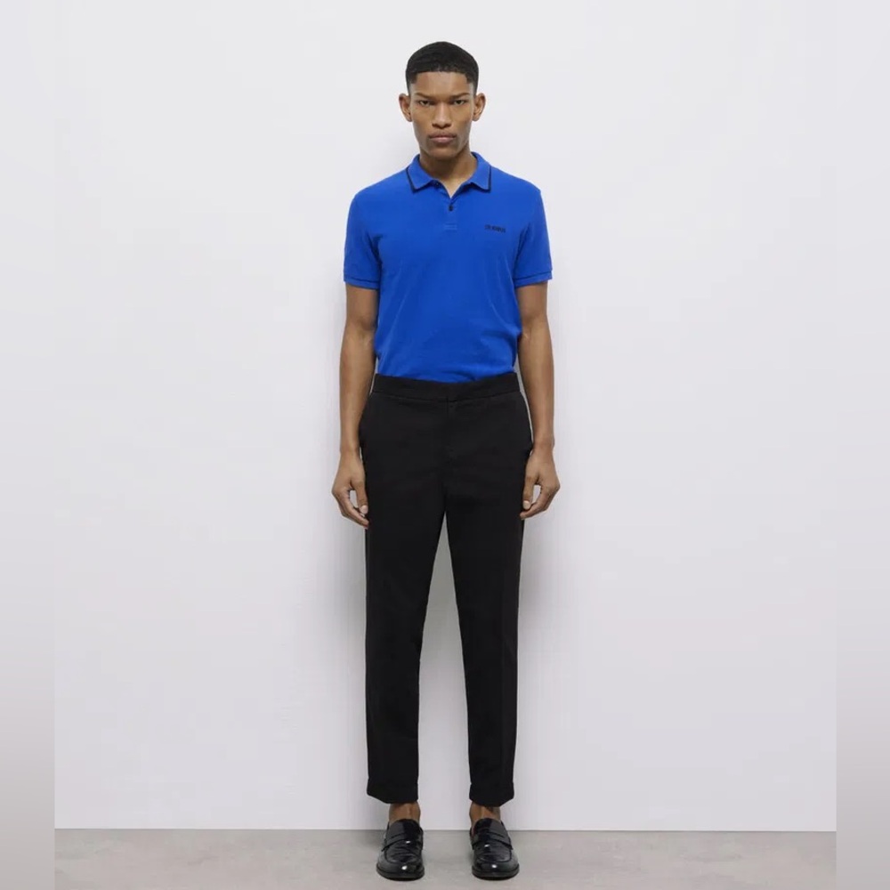 THE KOOPLES Straight-Cut Black Pants